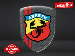 Fiat Abarth Adesivi Vetri Auto Resistenti Limitati Edizione